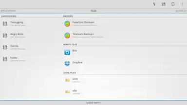 Captura de tela de DataSync 2