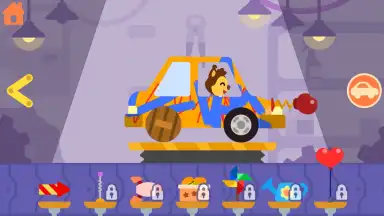 Captura de tela de Car game for kids and toddler 3