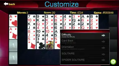 Captura de tela de Spider Solitaire FreeCell 6