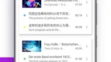 Captura de tela de Lingvotube 1