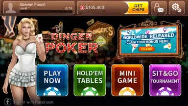 Captura de tela de Dinger Poker 5