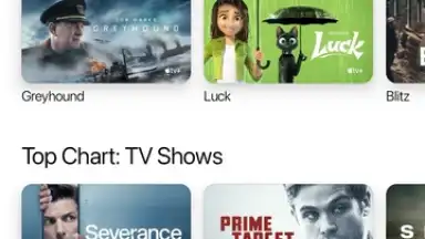 Captura de tela de Apple TV 8