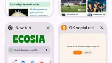 Captura de tela de Chrome Beta 19