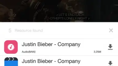 Captura de tela de Swift - Music Downloader 10