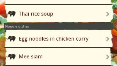Captura de tela de ThaiFood 5