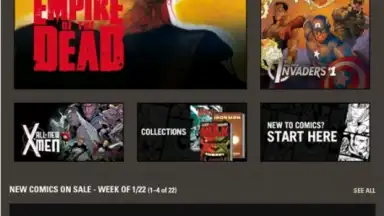 Captura de tela de Marvel Comics 4