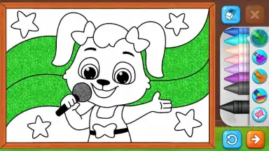 Captura de tela de Coloring Games: Color & Paint 1