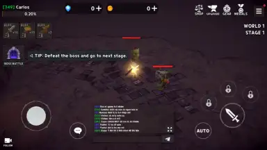 Captura de tela de Dungeon Knight: 3D Idle RPG 6
