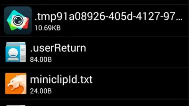 Captura de tela de Android File Manager 3