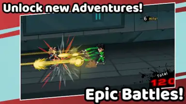 Captura de tela de Super Warrior Adventure 4