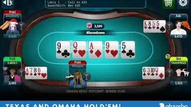 Captura de tela de AbZorba Live Poker 2
