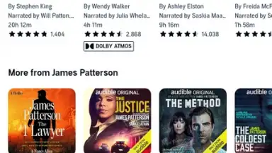 Captura de tela de Audible 4