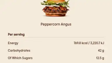 Captura de tela de Burger King App: Food & Drink 19