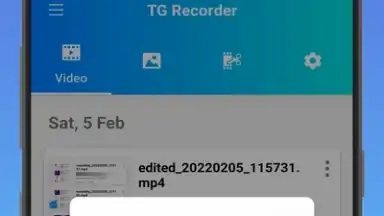 Captura de tela de TG Recorder - Screen Recording 6