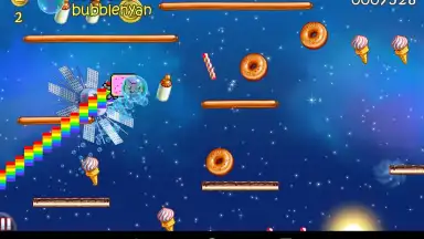 Captura de tela de Nyan Cat: Lost In Space 1