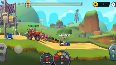 Captura de tela de Hill Climb Racing 3 8