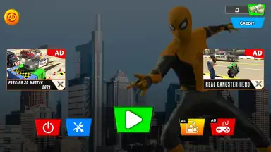Captura de tela de Spider Rope Hero Man 9