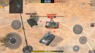 Captura de tela de World of Tanks Blitz 7