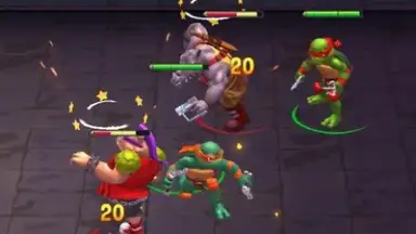 Captura de tela de TMNT: Mutant Madness 3