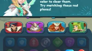 Captura de tela de Valiant Tales: Puzzle RPG 10