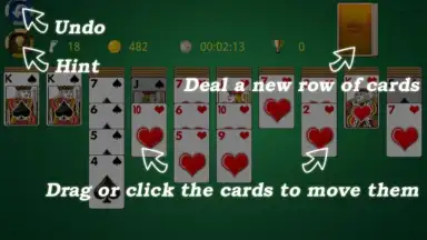 Captura de tela de AE Spider Solitaire 1