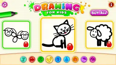 Captura de tela de Drawing for Kids! Coloring Children Games Toddlers 3