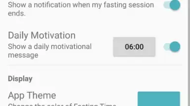 Captura de tela de Fasting Time 9