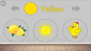 Captura de tela de Learning Colors 2