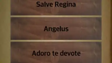 Captura de tela de Catholicae preces 2