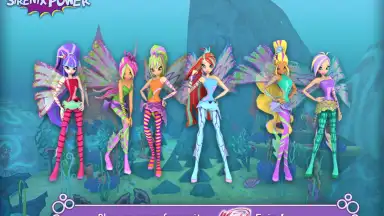 Captura de tela de Winx Sirenix Power 4