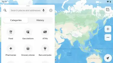 Captura de tela de Yandex Maps 7