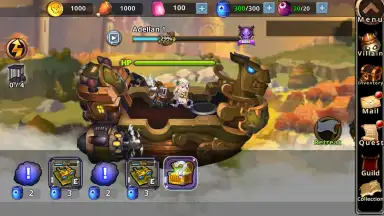 Captura de tela de Super Villain War: Lost Heroes 17