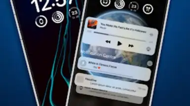 Captura de tela de Lock Screen iOS 16 18