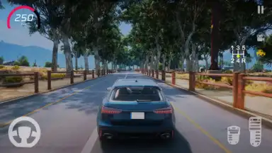 Captura de tela de Fast Grand Car Driving Sim 3d 4