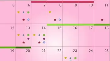 Captura de tela de My Cycles Period and Ovulation 1
