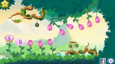 Captura de tela de Angry Birds Stella 4