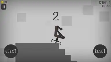 Captura de tela de Stickman Dismount 3