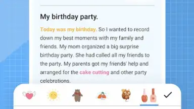 Captura de tela de My Diary - Journal, Diary, Daily Journal with Lock 5