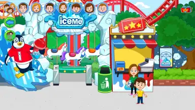 Captura de tela de My Town : ICEME Amusement Park Free 5