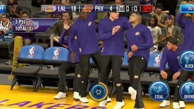 Captura de tela de NBA 2K Mobile 11