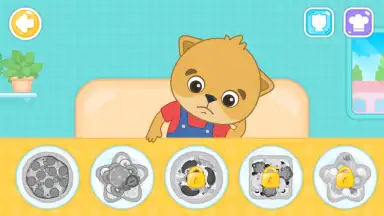 Captura de tela de Kids cooking games 1