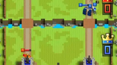 Captura de tela de Craft Royale - Clash of Pixels 1