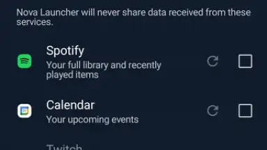 Captura de tela de Nova Launcher 10