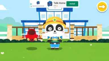 Captura de tela de Baby Panda: Care for animals 11