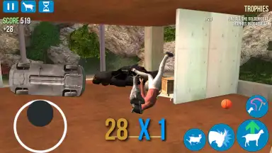 Captura de tela de Goat Simulator 2