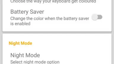 Captura de tela de Chrooma Keyboard 2