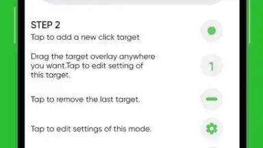 Captura de tela de Auto Clicker - Auto Tap & Scroll Assistant 3