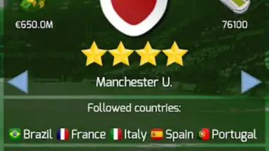 Captura de tela de True Football 3 16