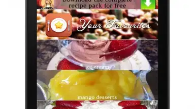 Captura de tela de Dessert Recipes Free 7