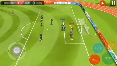 Captura de tela de Mobile Soccer League 8